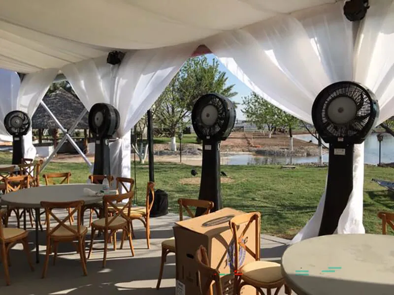Produto: climatizador para evento